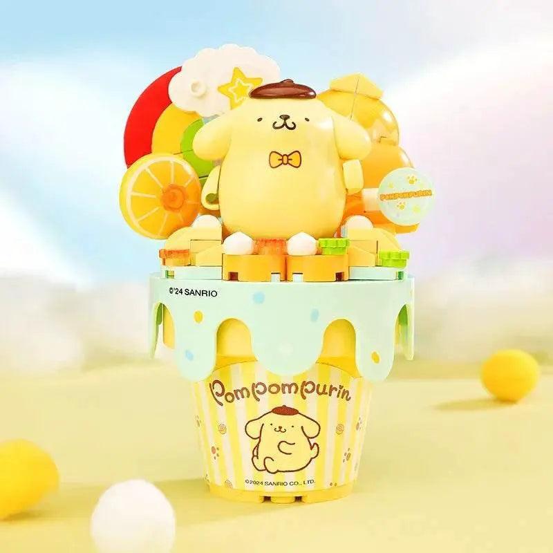  MOC Sanrio Series Ice Cream Cone Building Blocks Kids Toys Gift -  ToylandEU™