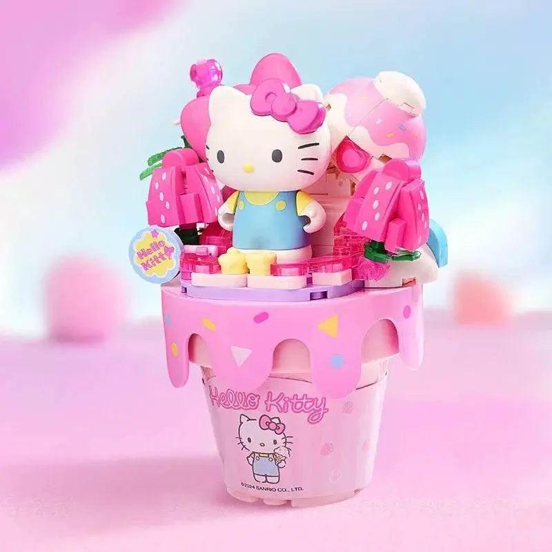  MOC Sanrio Series Ice Cream Cone Building Blocks Kids Toys Gift -  ToylandEU™