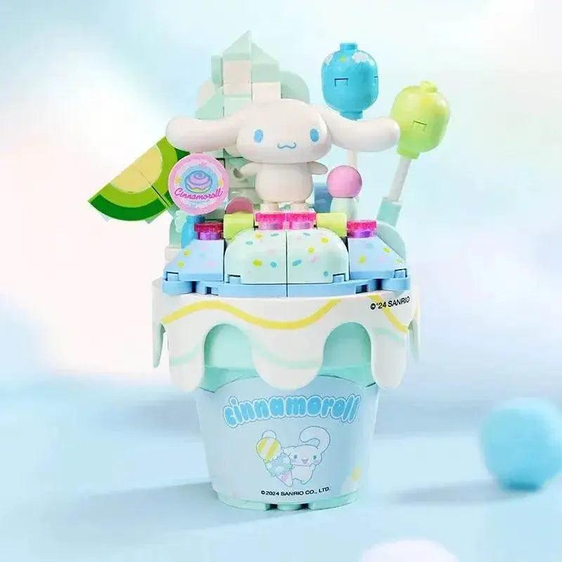  MOC Sanrio Series Ice Cream Cone Building Blocks Kids Toys Gift -  ToylandEU™