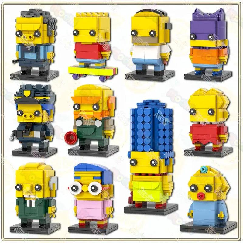  Simpsons Brickheadz Building Blocks Set For Collectors -  ToylandEU™