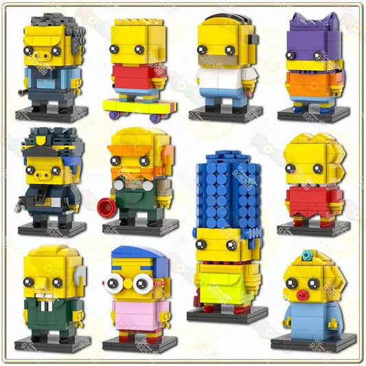  Simpsons Brickheadz Building Blocks Set For Collectors -  ToylandEU™