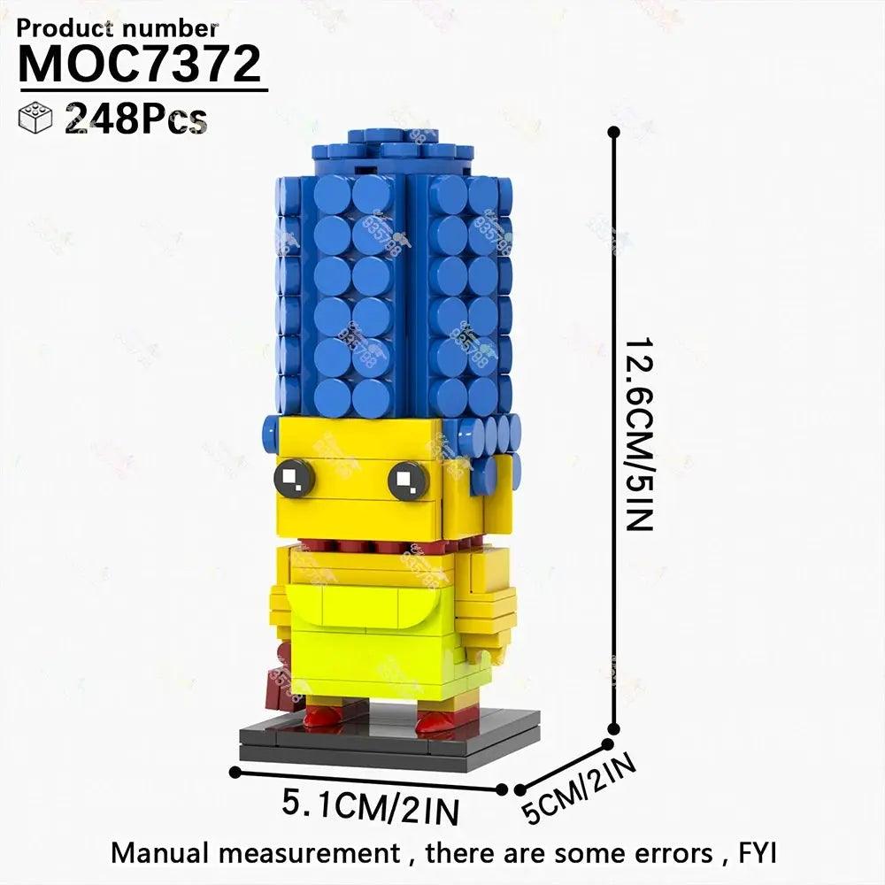  Simpsons Brickheadz Building Blocks Set For Collectors -  ToylandEU™
