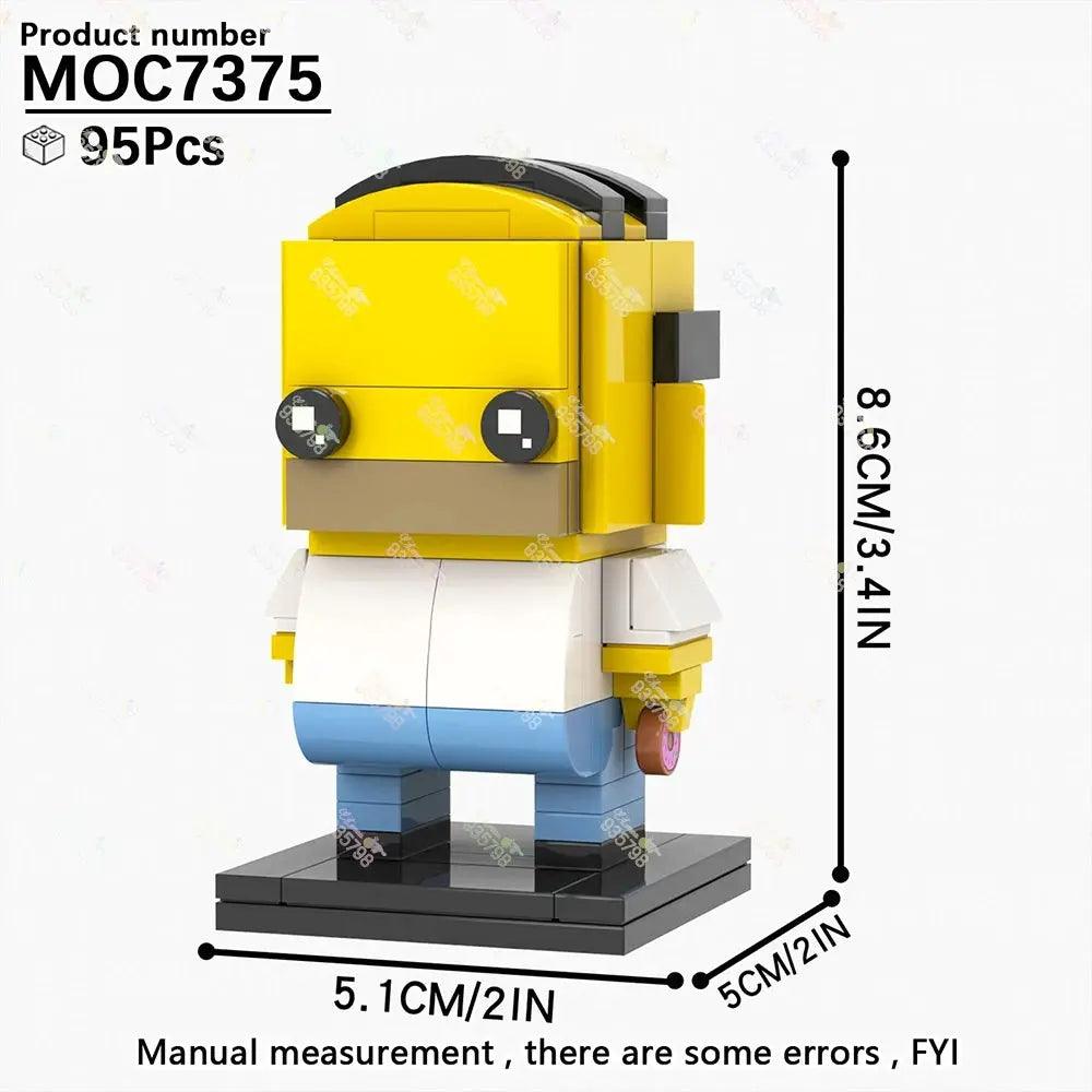  Simpsons Brickheadz Building Blocks Set For Collectors -  ToylandEU™
