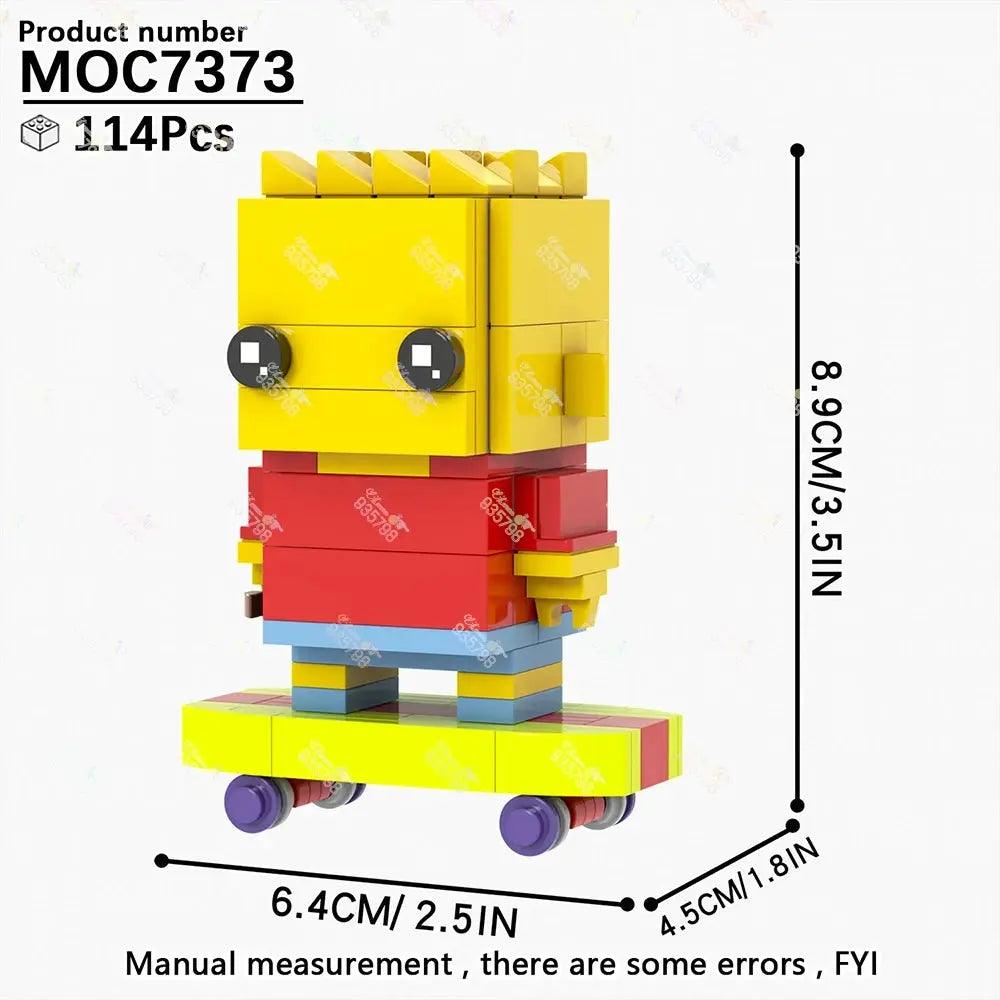  Simpsons Brickheadz Building Blocks Set For Collectors -  ToylandEU™