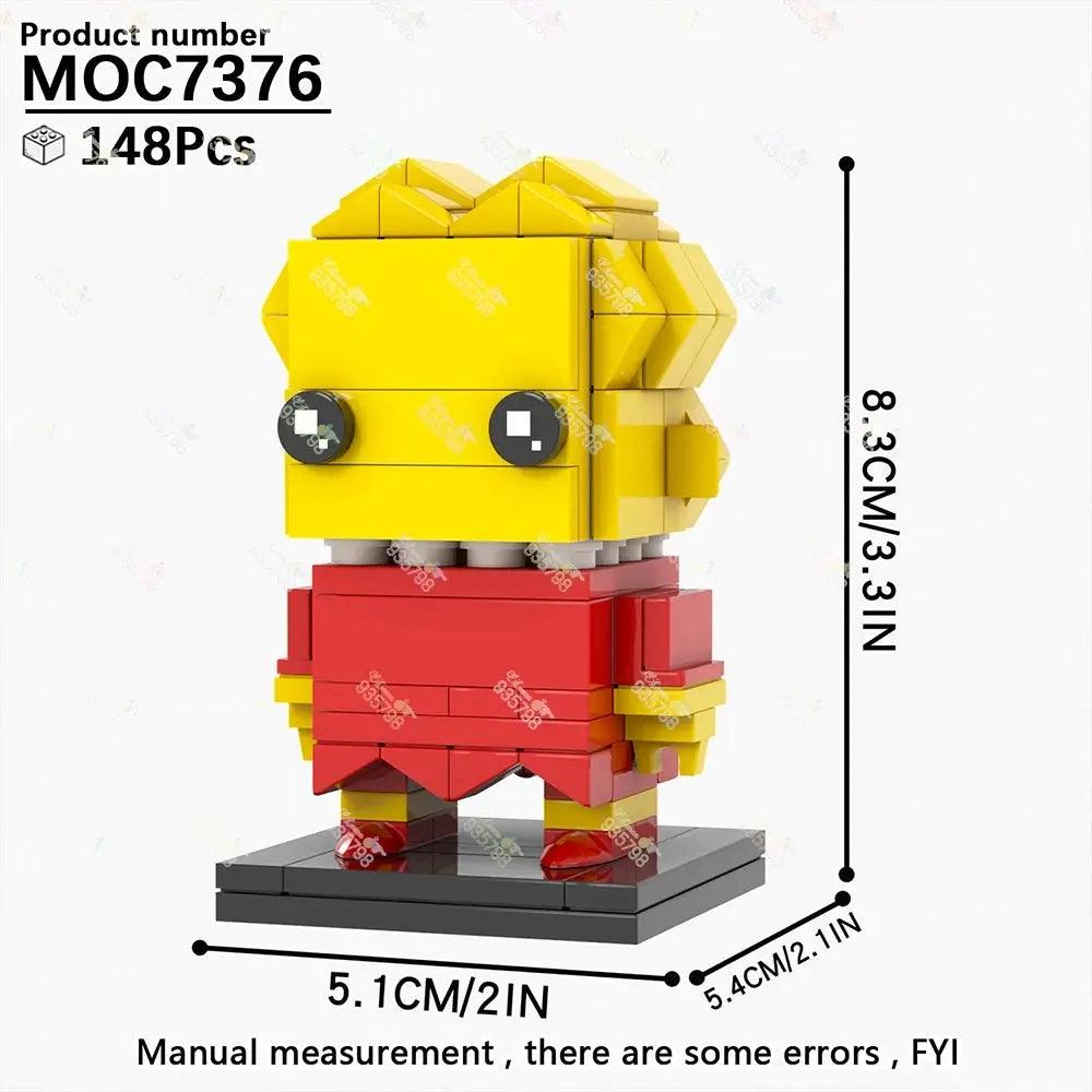  Simpsons Brickheadz Building Blocks Set For Collectors -  ToylandEU™
