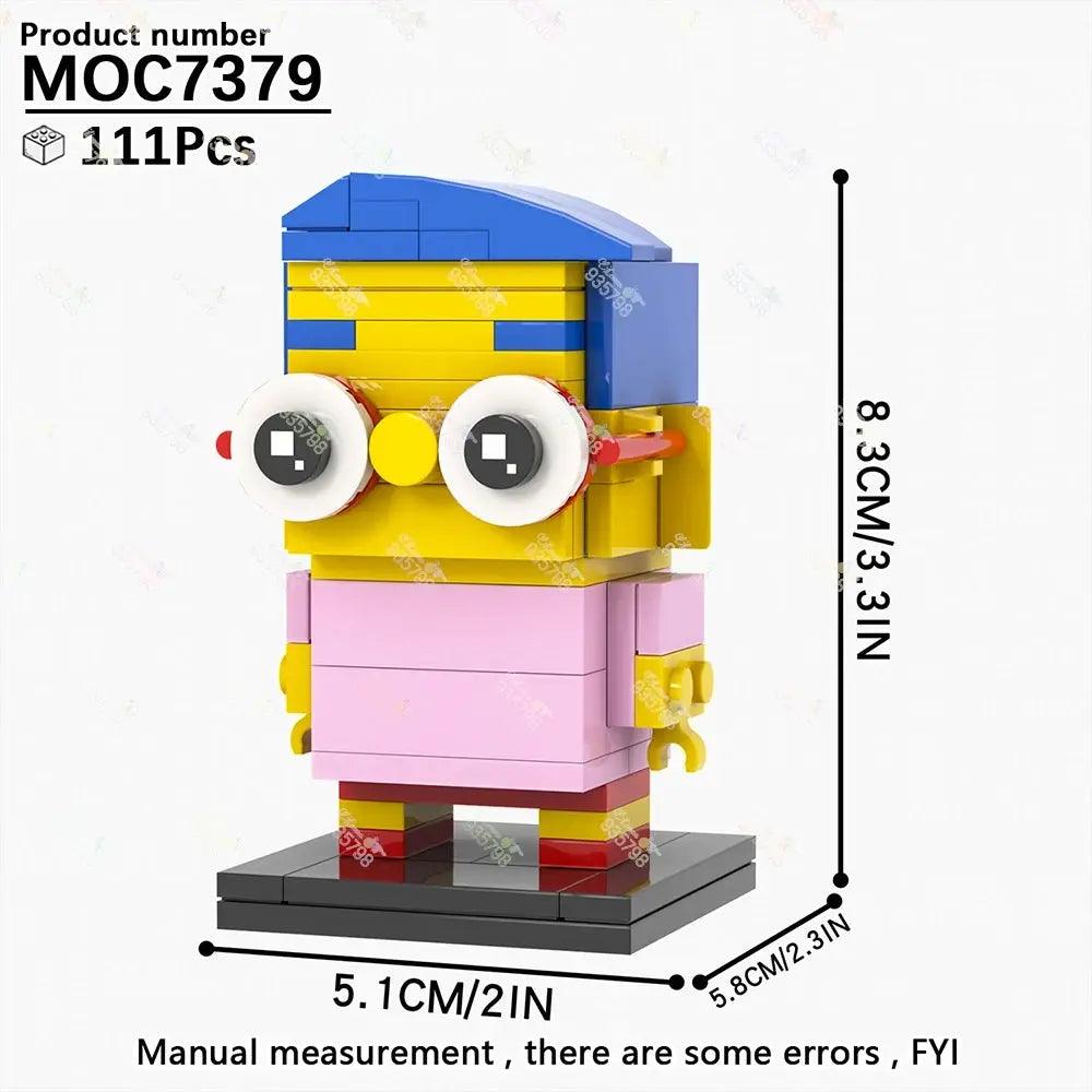  Simpsons Brickheadz Building Blocks Set For Collectors -  ToylandEU™