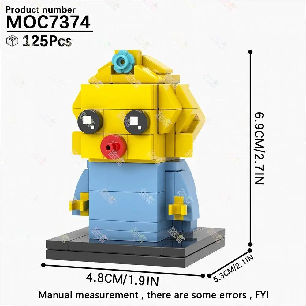  Simpsons Brickheadz Building Blocks Set For Collectors -  ToylandEU™