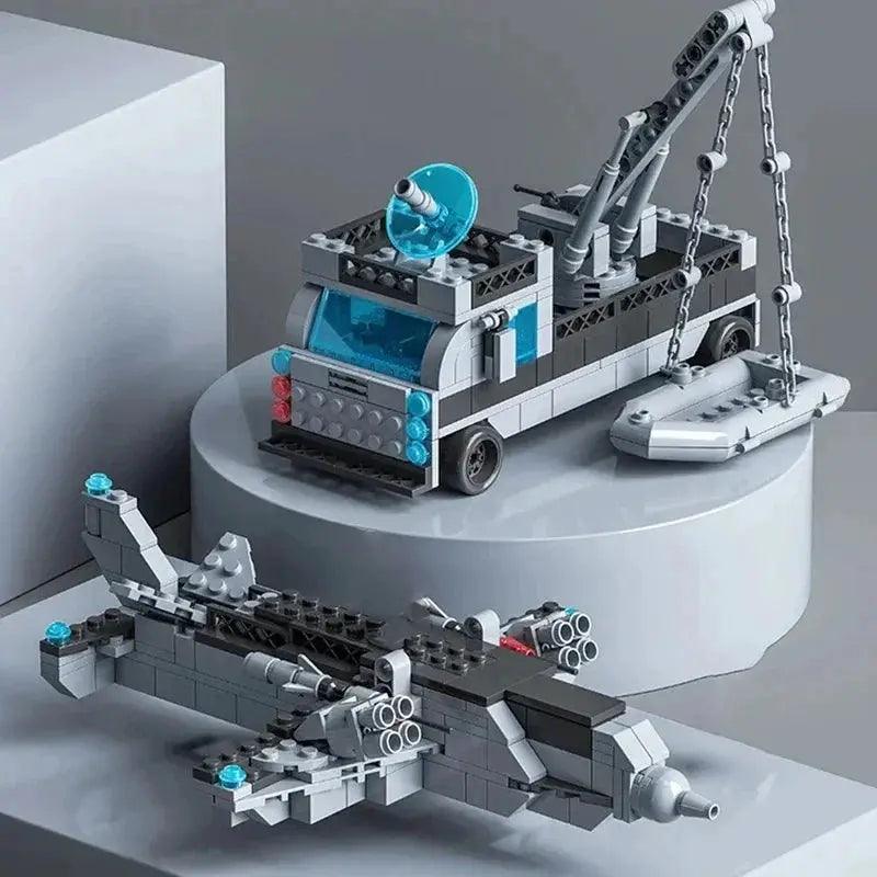  Six In One Military Navy Ship Blocks Building Kit Set -  ToylandEU™