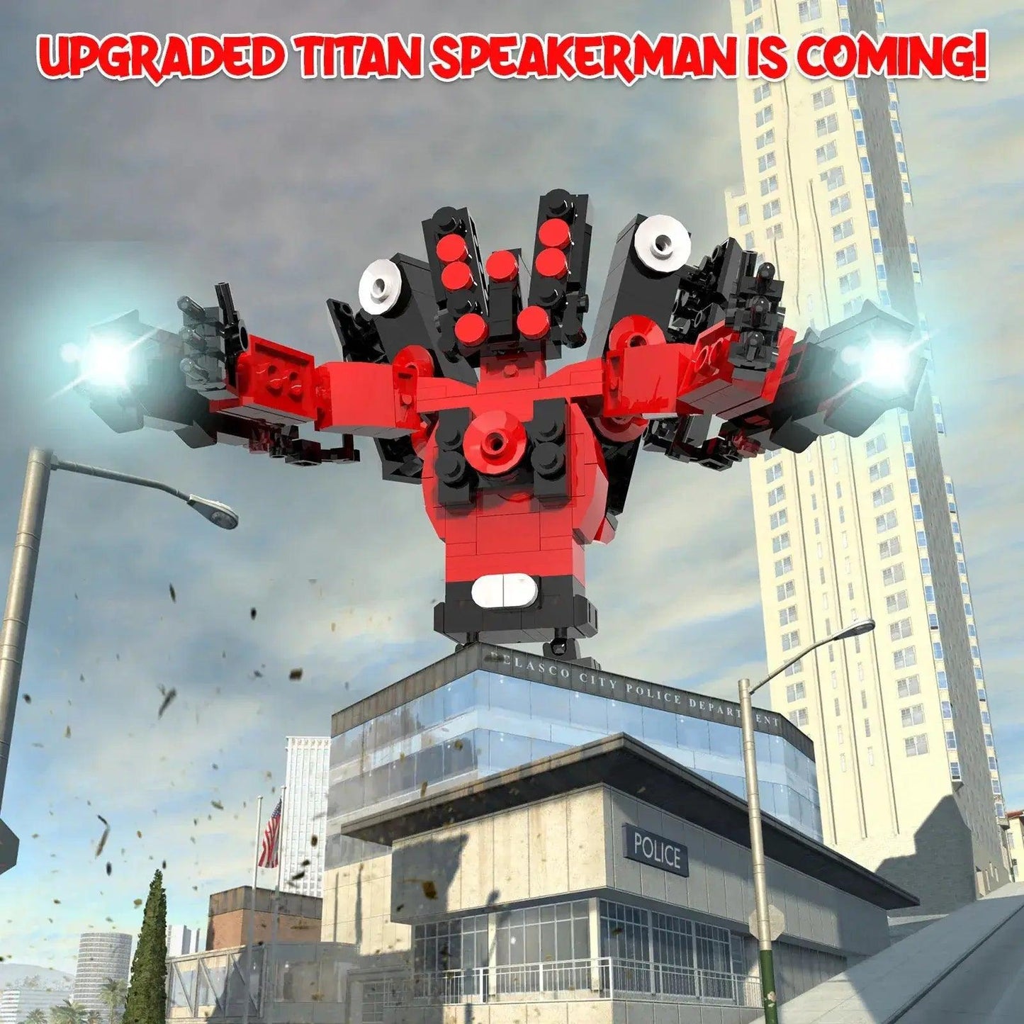  Skibidi Titan Speakerman Building Set For Creative Play -  ToylandEU™