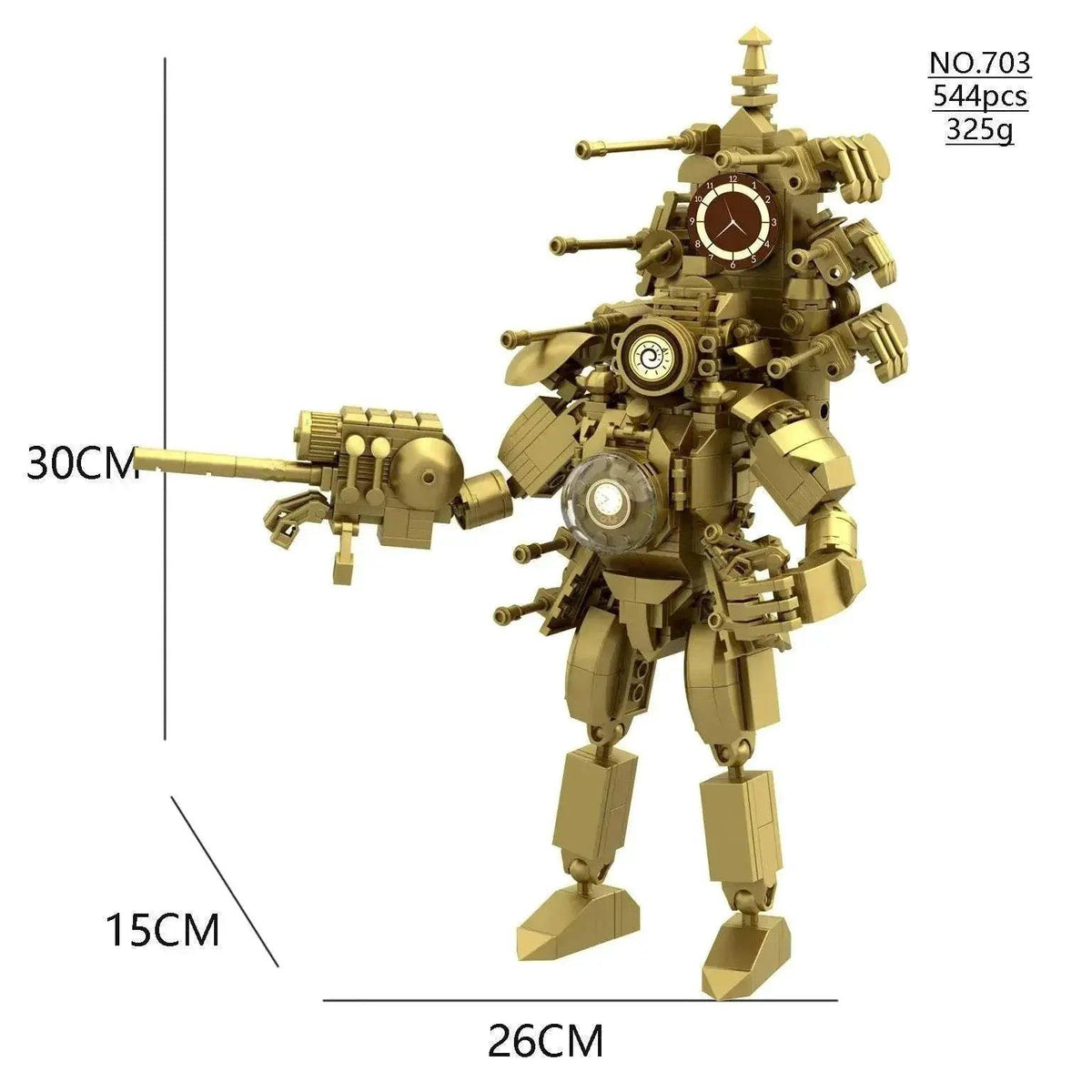  MOC New Skibidi Toilet Building Blocks Toy for Kids Birthday Gifts -  ToylandEU™