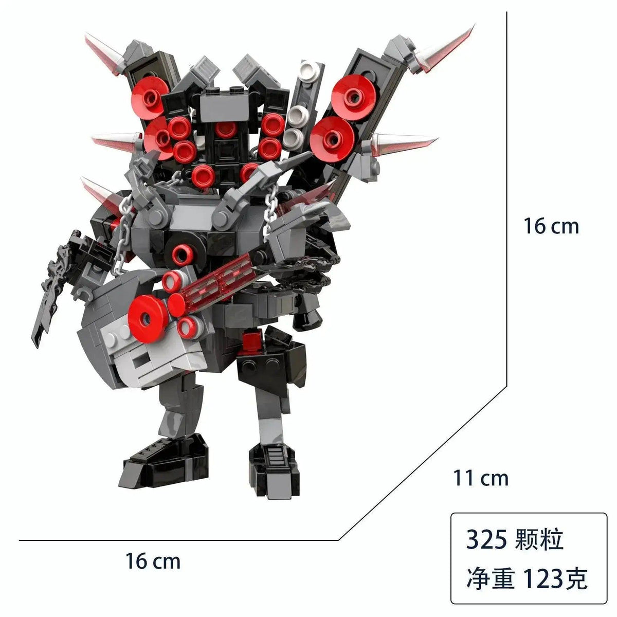  MOC New Skibidi Toilet Building Blocks Toy for Kids Birthday Gifts -  ToylandEU™