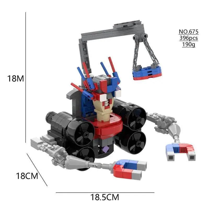  MOC NewMoc Skibidi Toilet Man Building Blocks Camera Speaker Bricks Audio Robot Model Set for Kids and Adults Gift -  ToylandEU™
