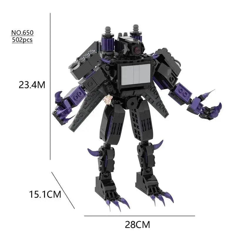  MOC NewMoc Skibidi Toilet Man Building Blocks Camera Speaker Bricks Audio Robot Model Set for Kids and Adults Gift -  ToylandEU™