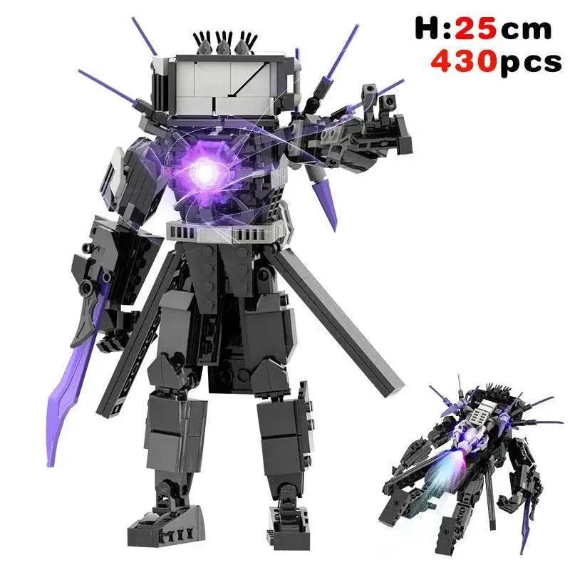  MOC New Skibidi Toileted Giant Titan TVman Upgrade Speakerman Building Blocks Animation Figure Model Toys for Kids Ideas Gifts Christmas -  ToylandEU™