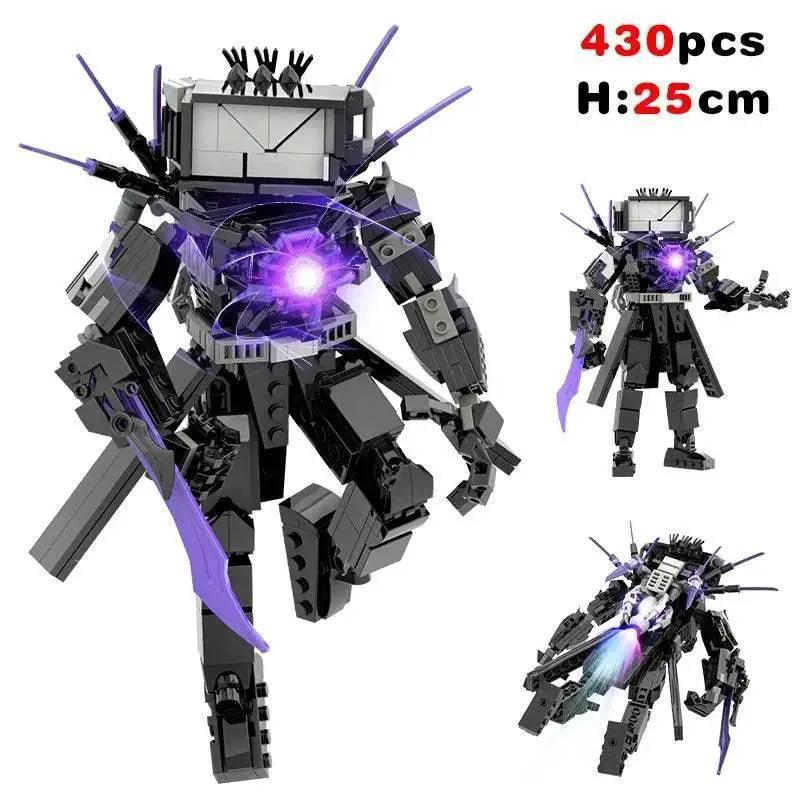  MOC New Skibidi Toileted Giant Titan TVman Upgrade Speakerman Building Blocks Animation Figure Model Toys for Kids Ideas Gifts Christmas -  ToylandEU™