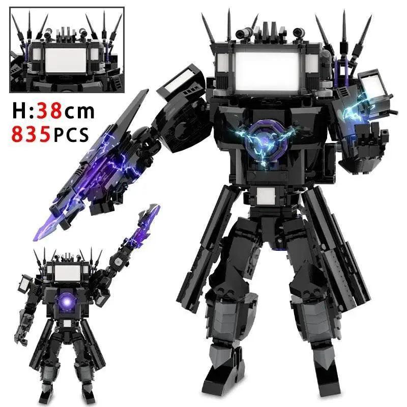 MOC New Skibidi Toileted Giant Titan TVman Upgrade Speakerman Building Blocks Animation Figure Model Toys for Kids Ideas Gifts Christmas -  ToylandEU™