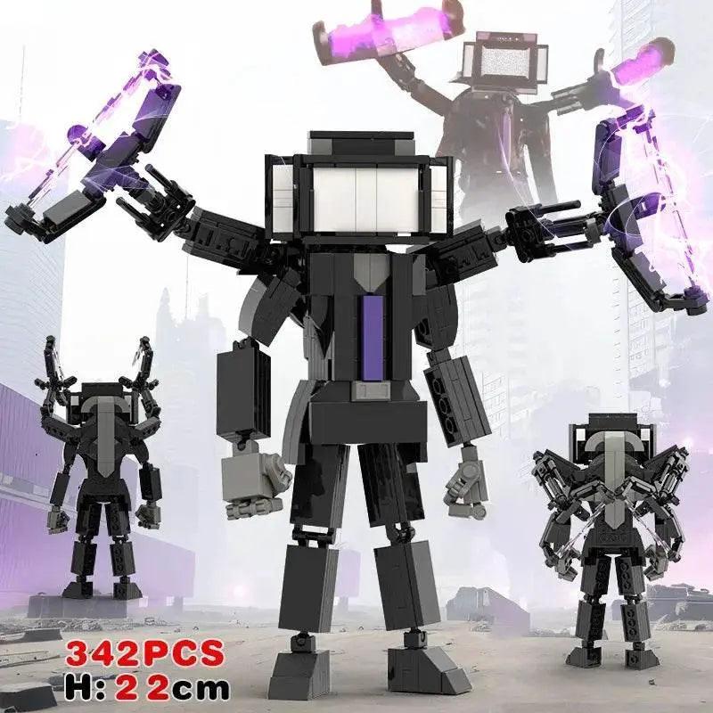  MOC New Skibidi Toileted Giant Titan TVman Upgrade Speakerman Building Blocks Animation Figure Model Toys for Kids Ideas Gifts Christmas -  ToylandEU™