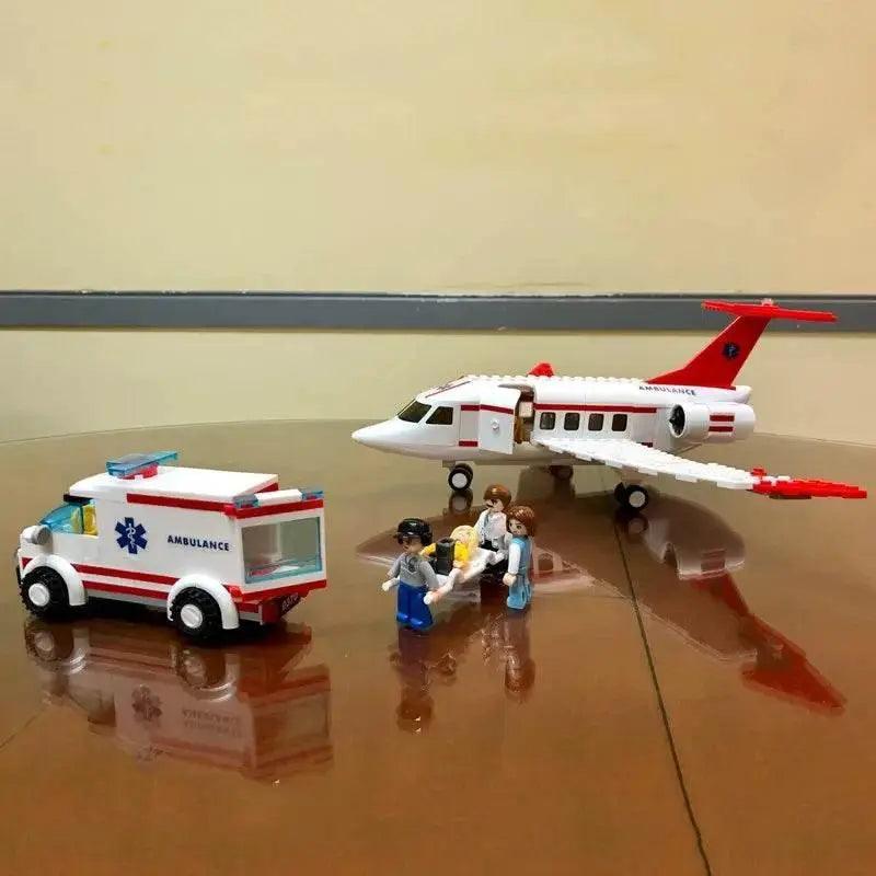  Sluban Airplane Aviation Medical Aircraft Air Ambulance Kit -  ToylandEU™