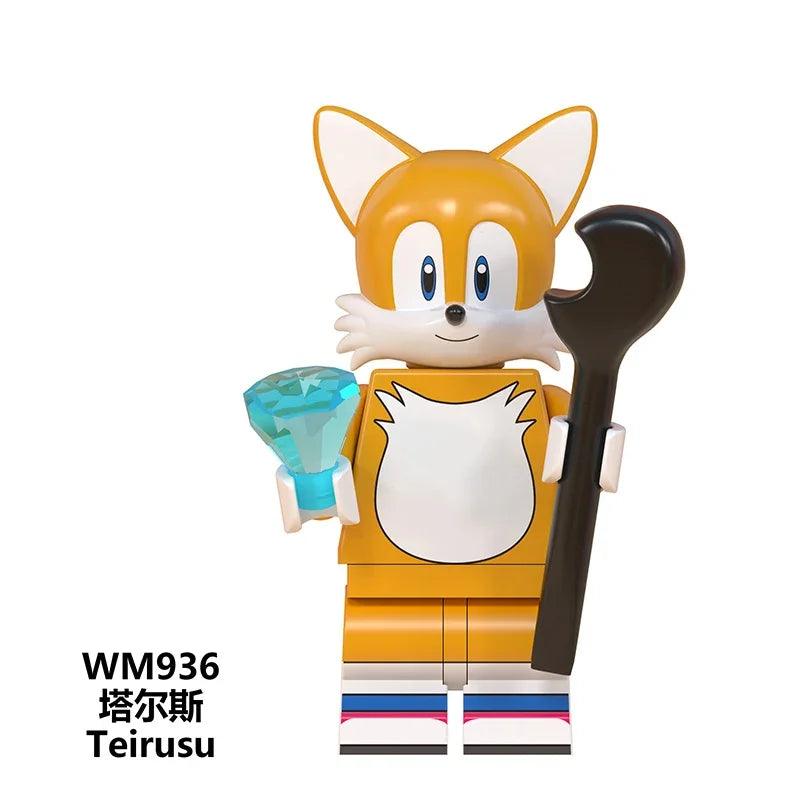  Building Block Set Sonic Figures Sega Toylandeu™ 