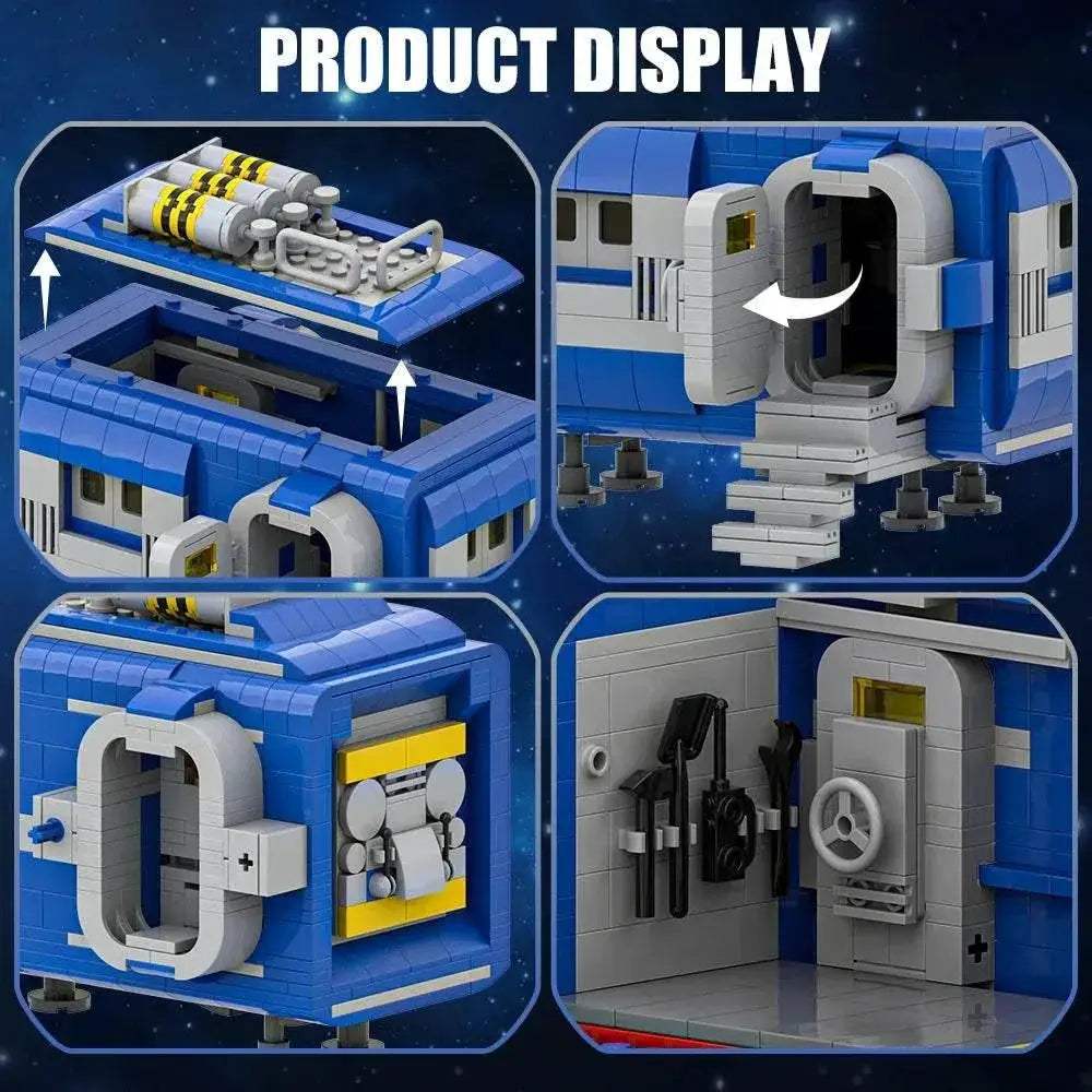  MOC MOC Classic Space Base v2 Modular Building Blocks Building Bricks MOC Gift -  ToylandEU™