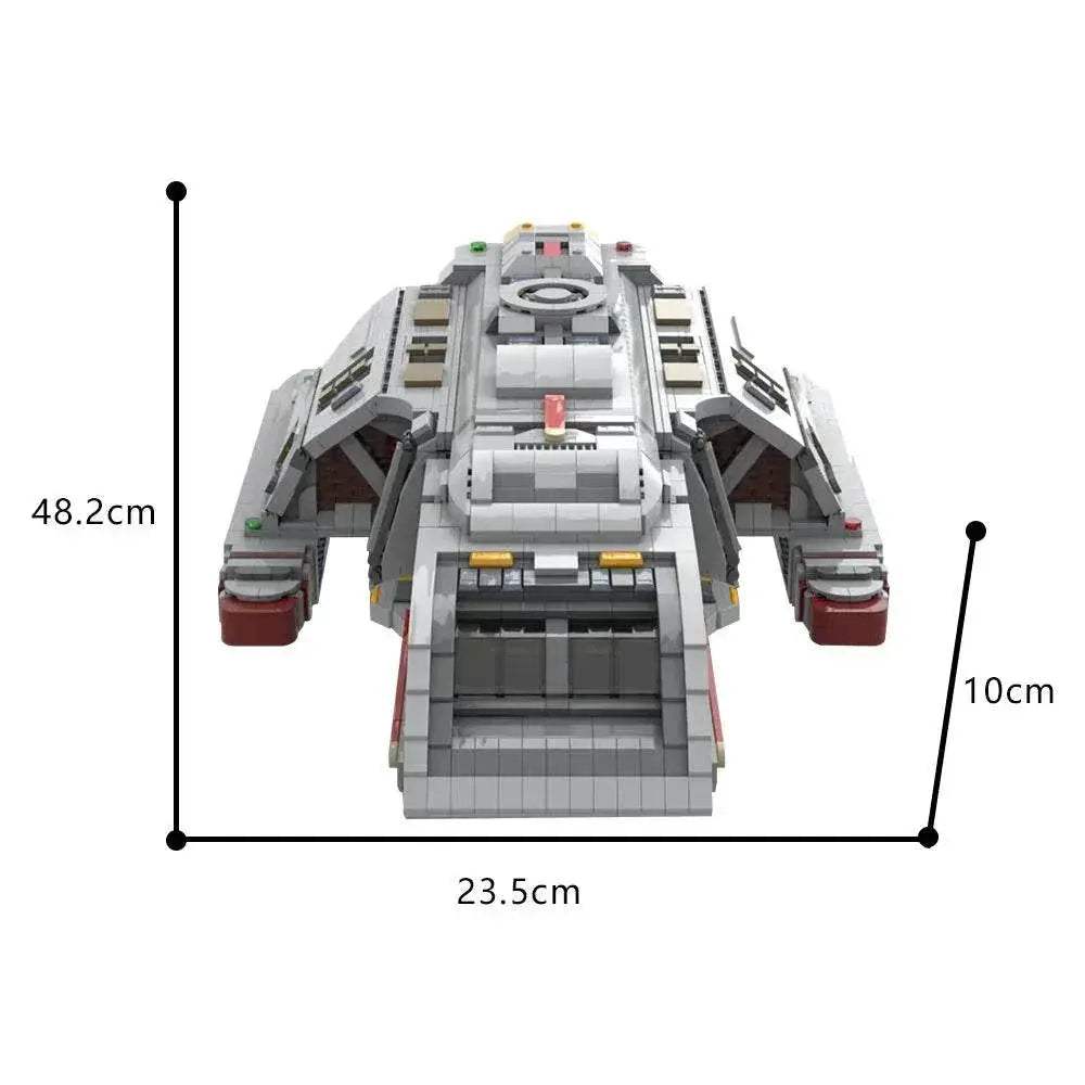  MOC MOC-147771 Space Trek Runabout Model Building Blocks Gift Building Bricks MOC -  ToylandEU™