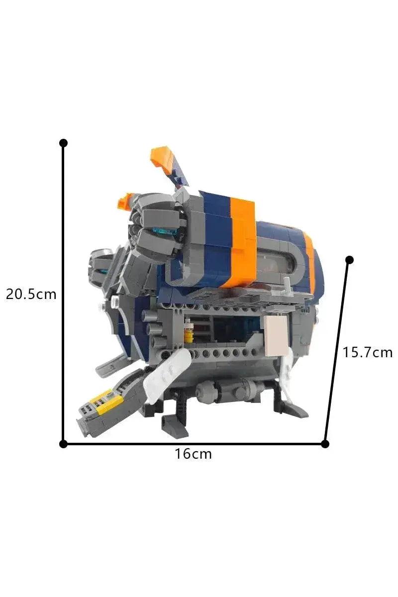  MOC MOC-158411 Spaceship Model Building Blocks Deep Sea Trek Game Building Bricks MOC -  ToylandEU™