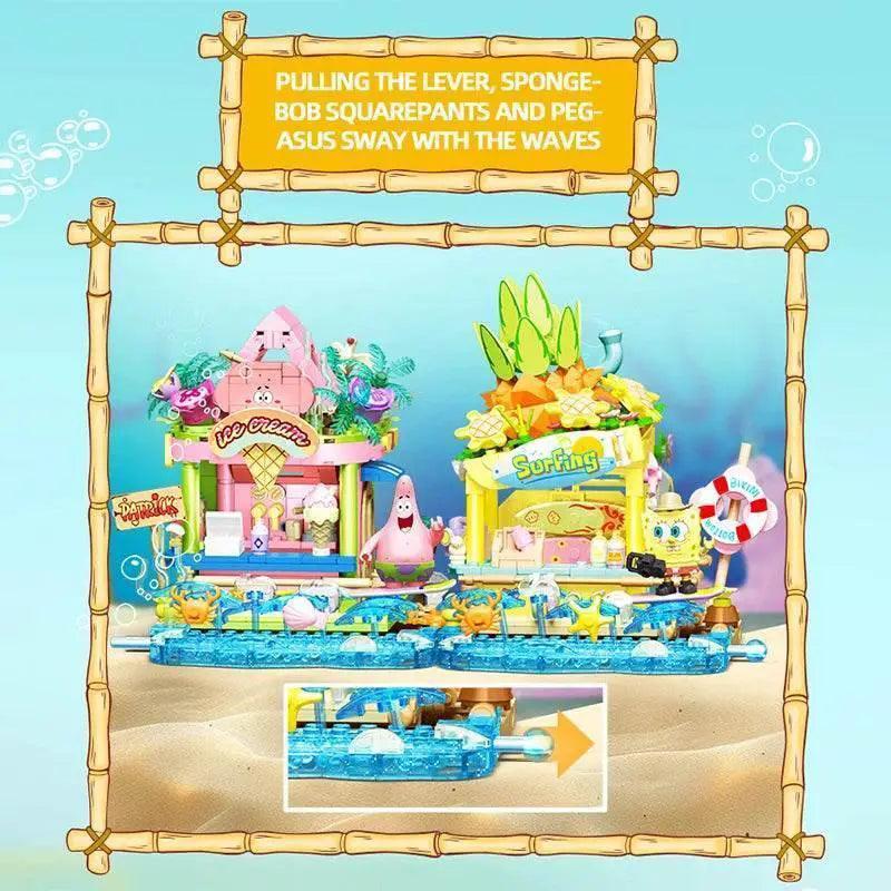  MOC SpongeBob Series Building Blocks Patrick Star Dessert House Set -  ToylandEU™