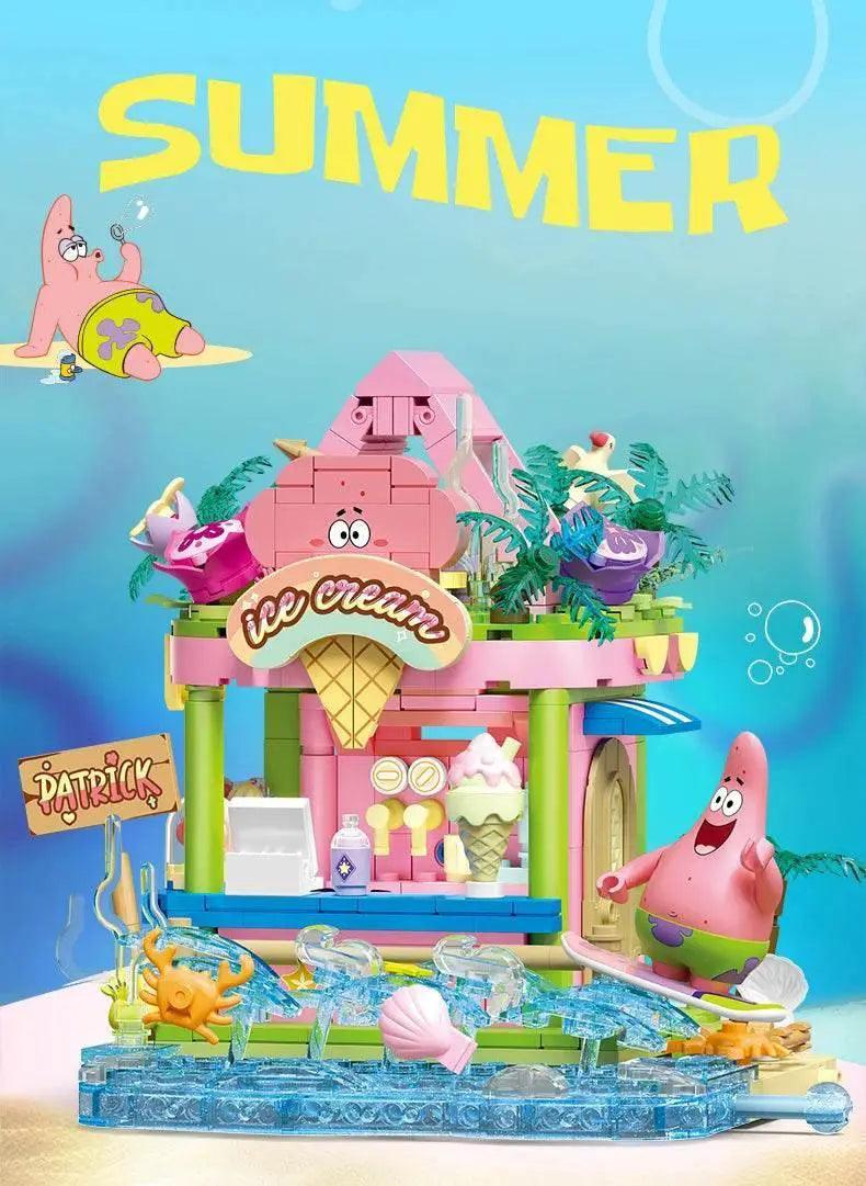  MOC SpongeBob Series Building Blocks Patrick Star Dessert House Set -  ToylandEU™