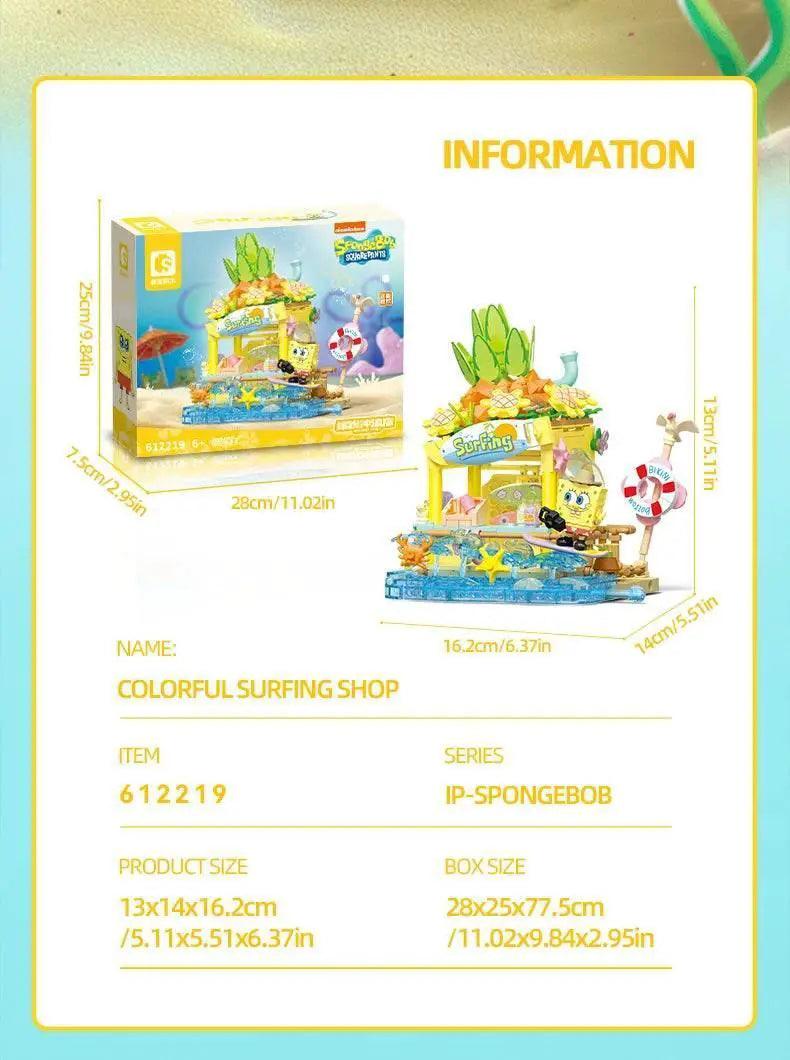  MOC SpongeBob Series Building Blocks Patrick Star Dessert House Set -  ToylandEU™