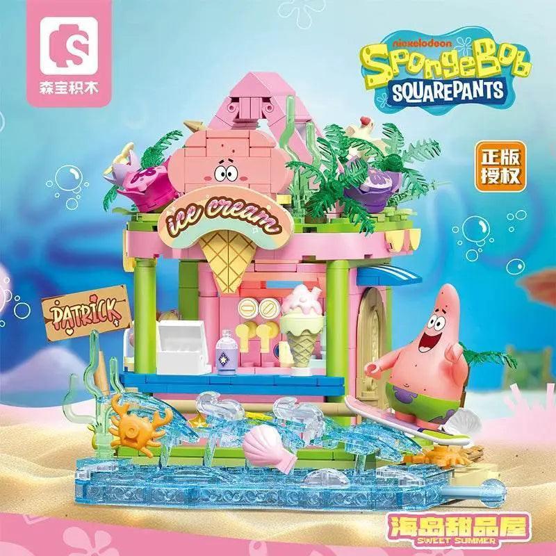  MOC SpongeBob Series Building Blocks Patrick Star Dessert House Set -  ToylandEU™