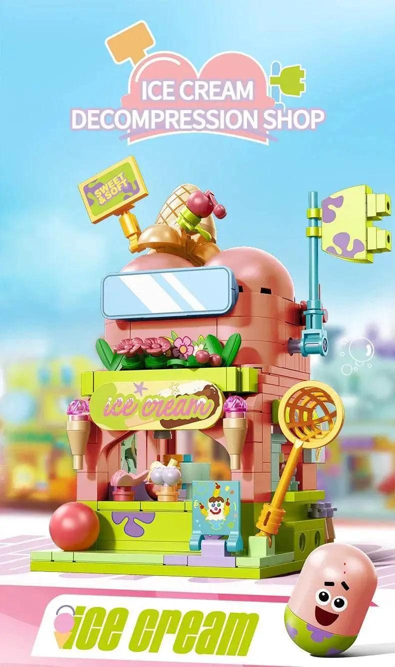  MOC SpongeBob SquarePants Building Blocks Double Layer Set Kid Toys -  ToylandEU™