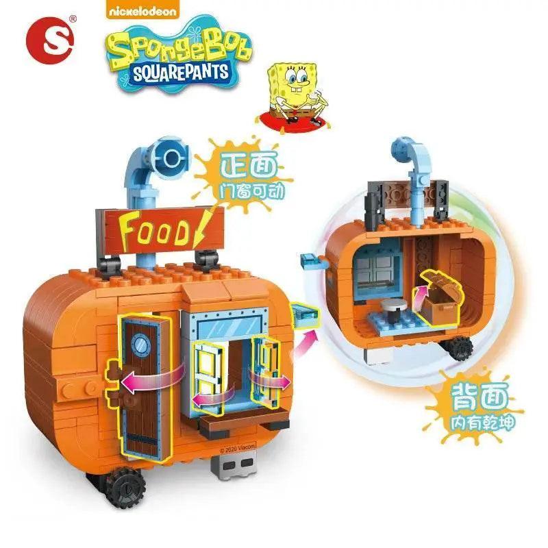  SpongeBob SquarePants Patrick Star Squidward Tentacles Building Block Action Figure Toys Gift -  ToylandEU™