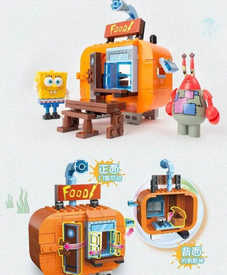  SpongeBob SquarePants Patrick Star Squidward Tentacles Building Block Action Figure Toys Gift -  ToylandEU™