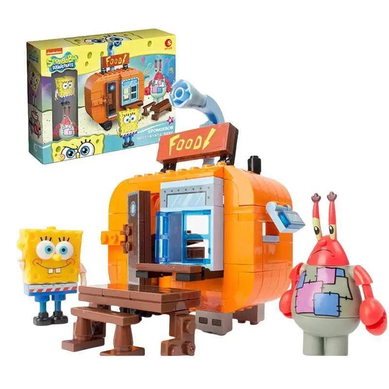  SpongeBob SquarePants Patrick Star Squidward Tentacles Building Block Action Figure Toys Gift -  ToylandEU™