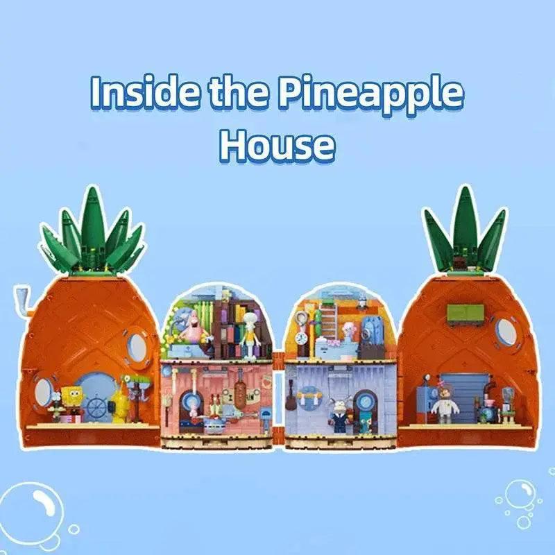  MOC SpongeBob SquarePants Building Blocks Pineapple House Set -  ToylandEU™