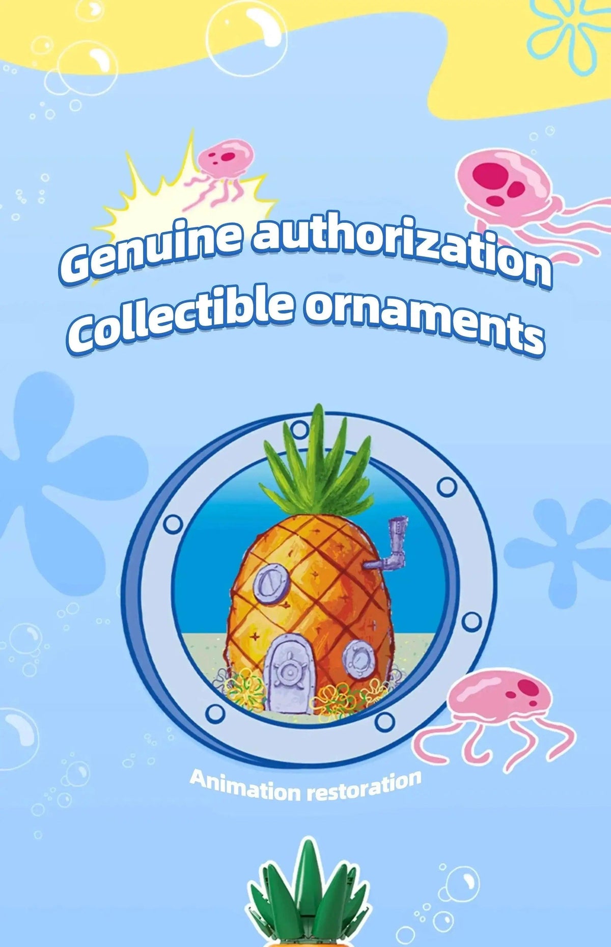  MOC SpongeBob SquarePants Building Blocks Pineapple House Set -  ToylandEU™