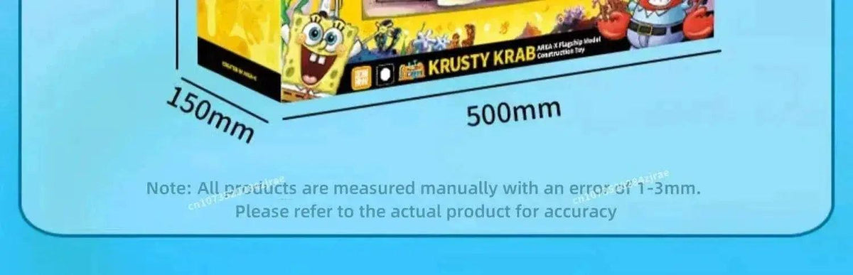  Spongebob Building Block Krusty Krab Scene Model Toy -  ToylandEU™