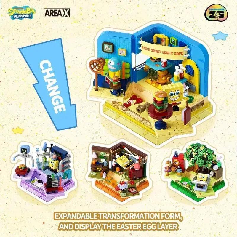 MOC Spongebob Building Blocks Pineapple House Model Kids Gift -  ToylandEU™