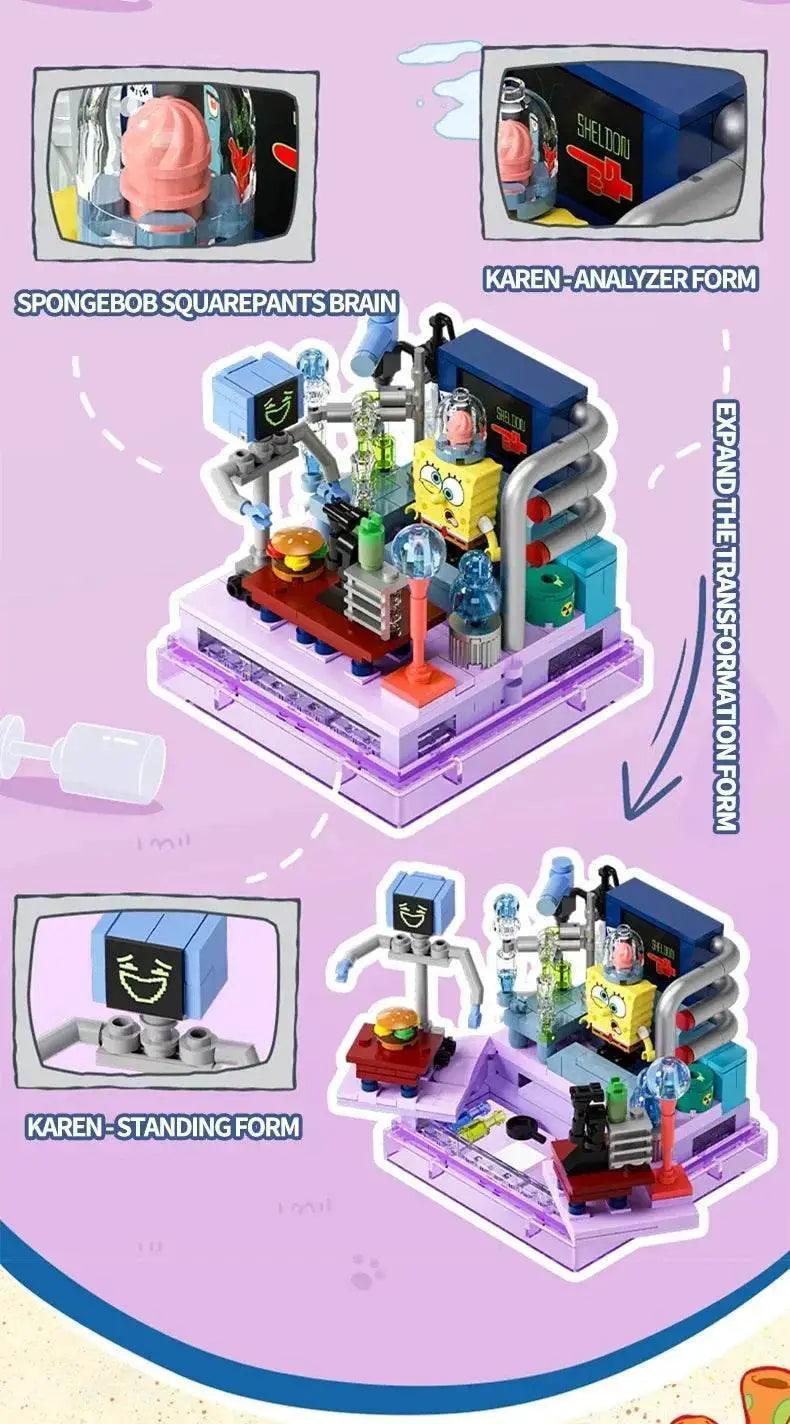  MOC Spongebob Building Blocks Pineapple House Model Kids Gift -  ToylandEU™