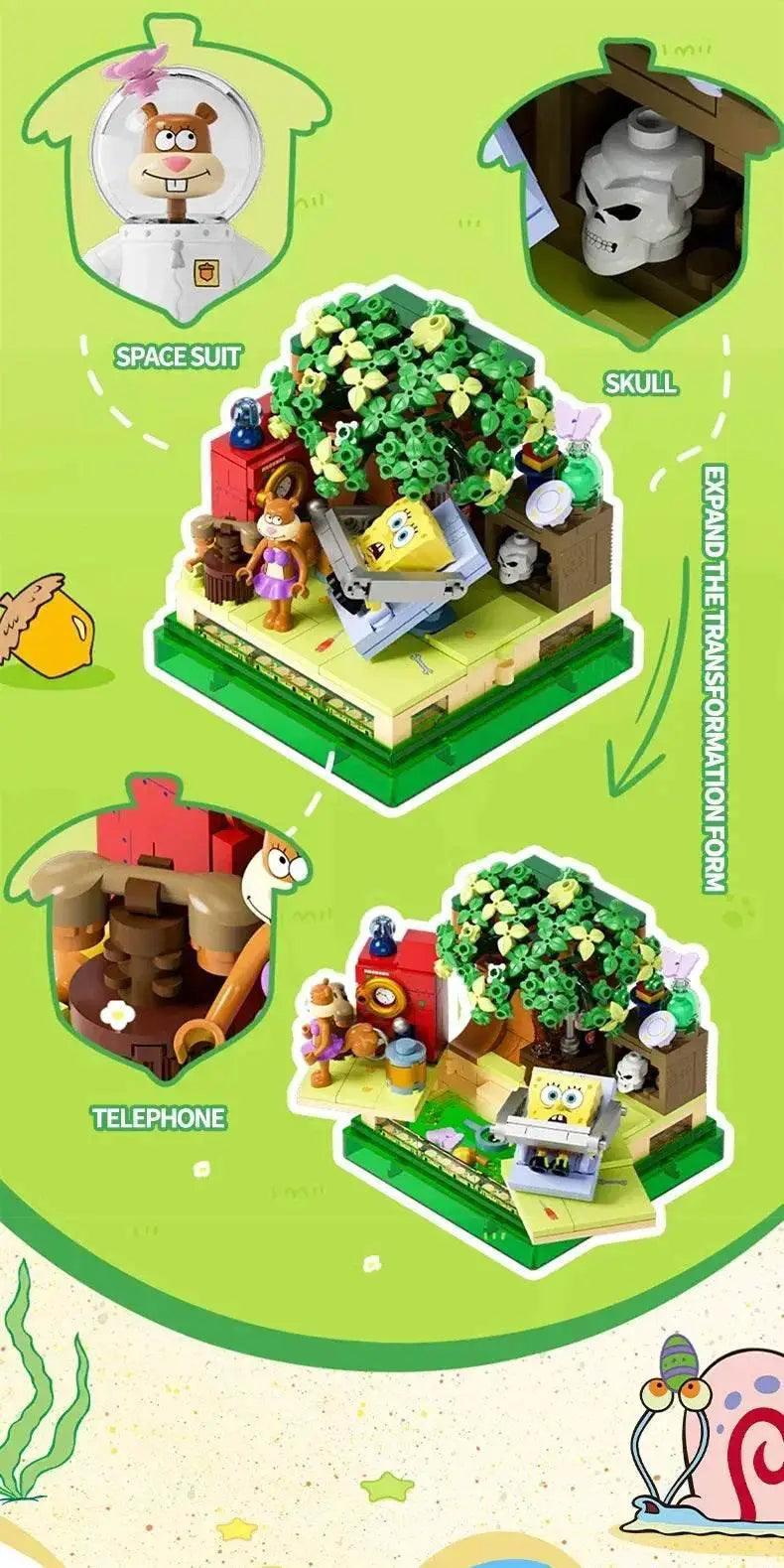  MOC Spongebob Building Blocks Pineapple House Model Kids Gift -  ToylandEU™