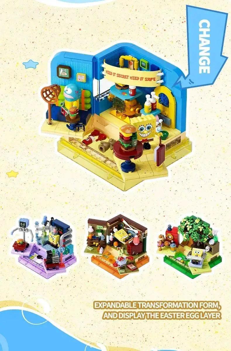  MOC Spongebob Building Blocks Pineapple House Model Kids Gift -  ToylandEU™