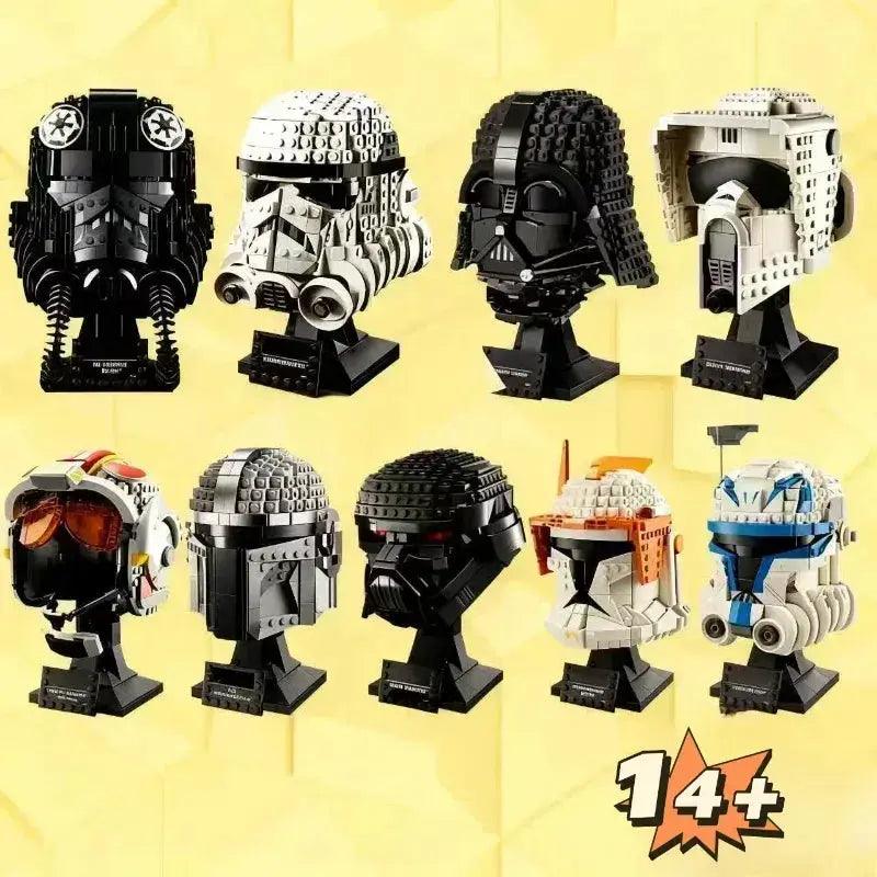  MOC Star Wars Helmet Building Blocks Set For Kids And Collectors -  ToylandEU™