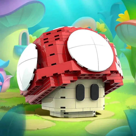 MOC MOC-165371 Super Bros Mushroom Building Blocks Game Building Bricks MOC -  ToylandEU™
