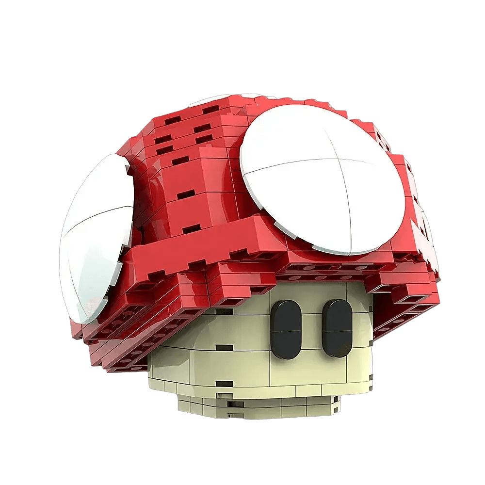  MOC MOC-165371 Super Bros Mushroom Building Blocks Game Building Bricks MOC -  ToylandEU™
