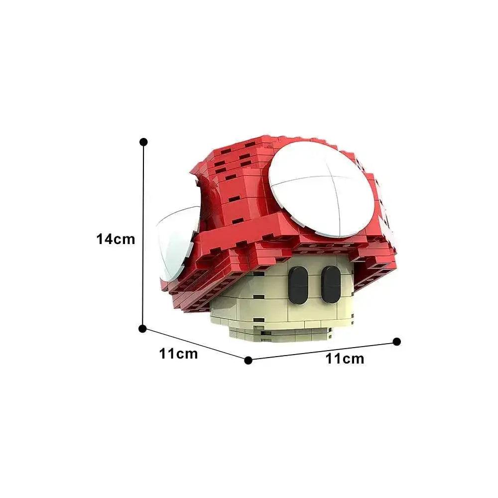  MOC MOC-165371 Super Bros Mushroom Building Blocks Game Building Bricks MOC -  ToylandEU™