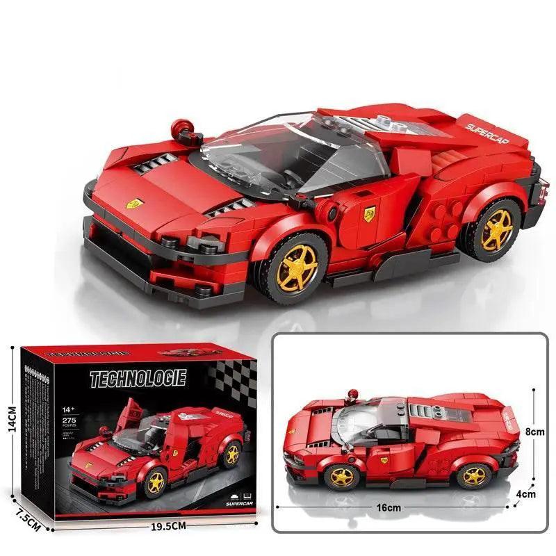  MOC Super Sport Car Building Blocks City Speed Champion Vehicle Model -  ToylandEU™