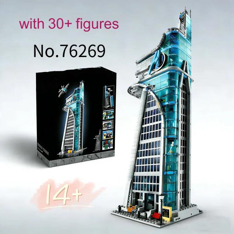 Building Block Set | Superhero Skyscraper 5201pc | Toylandeu™