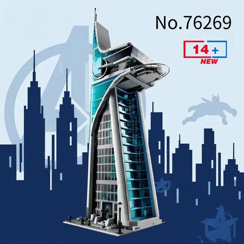 Building Block Set | Superhero Skyscraper 5201pc | Toylandeu™