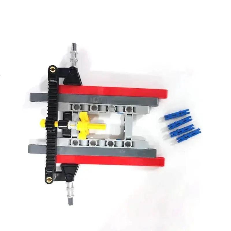  Technical Car Front Suspension Steering System Parts Sets with Electric Power Functions Servo Motor & Wheels Toys Bulk Set Parts -  ToylandEU™