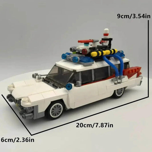  MOC Technical Cars City Ghostbusters Ecto-1 Model Building Blocks -  ToylandEU™